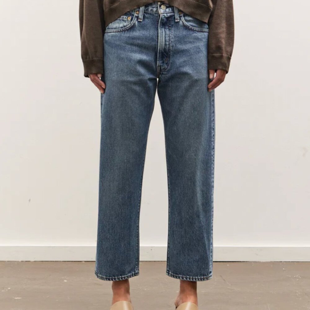 OrSlow Womens 105W 90's Denim, Used Denim - US 3XS